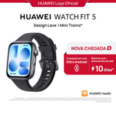 Imagem da oferta HUAWEI WATCH FIT 5 | Smartwatch Watch | 182" AMOLED Lightweight Design | Mini Workout | 64 GB | GPS