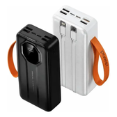 Imagem da oferta Power Bank Portatil 30000 22.5w Digital Cabos Ios Android