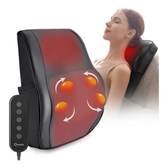 Imagem da oferta Almofada Massageadora Shiatsu Homedics Com Aquecimento Preto 127220v