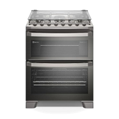 Imagem da oferta Fogão Electrolux 5 Bocas Experience com PerfectCook360 Prata (FE5DC) 127V