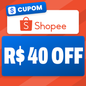 Imagem da oferta Cupom Shopee R$ 40 OFF em R$ 199