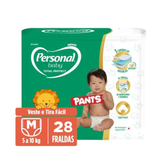 Imagem da oferta Fralda Personal Baby Total Protect Pants M 28 unidades