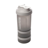 Imagem da oferta Lyor - Coqueleira Shaker 3 Em 1 - Performance Cinza 650ml