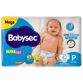 Imagem da oferta Fralda Babysec Galinha Pintadinha Ultrasec P 42 Unidades