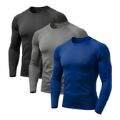 Imagem da oferta Kit 3 Camisa Proteção Uv Masculina Segunda Pele Sol