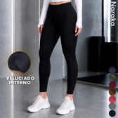 Imagem da oferta Calça Legging Flanelada Cintura Alta Zero Transparência