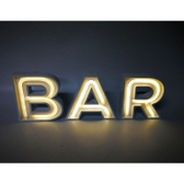 Imagem da oferta Enfeite com Led Bar Branco - A/CASA