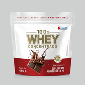 Imagem da oferta 100% Whey Concentrado 450g Growth Supplements Chocolate
