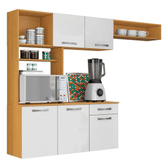 Imagem da oferta Cozinha Suspensa Nanda Cinamomo Branco - Aramóveis