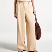Imagem da oferta Calça Feminina Reta Cintura Alta Peach Touch Hering