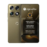 Imagem da oferta Smartphone Motorola Signature 5G 512GB 12GB RAM 3 cameras 50MP Sony Lytia e Zoom 100x Tela 1.5K extreme Amoled 165hz