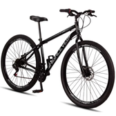 Imagem da oferta Bicicleta Aro 29 Highlevel Aço Carbono Freios A Disco 21 Marchas