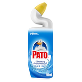 Imagem da oferta Pato Limpador Sanitário Gel Desinfetante, Marine, Limpeza Profunda 750ml
