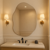 Imagem da oferta Espelho Vildrex Roma 70x50cm Design Moderno Lapidado Luxo