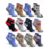 Imagem da oferta Kit 12 Pares De Meias Menino (Tam. 6M ao 10A)
