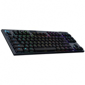 Imagem da oferta Teclado Mecânico Gamer Sem Fio Logitech G915 TKL RGB LIGHTSYNC USB ou Bluetooth Ultrafino Switch GL Tactile Preto - 920-009495