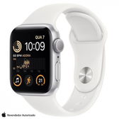 Imagem da oferta Apple Watch SE 2ª Geração 44mm GPS Case de Alumínio Pulseira Esportiva