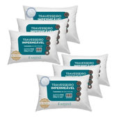 Imagem da oferta Kit com 6 Travesseiros Antialérgico 50x70 Branco