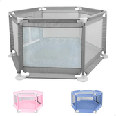 Imagem da oferta Atentu Cercadinho para bebê chiqueirinho criança cor cinza