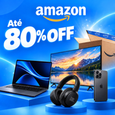 Imagem da oferta Ofertas Amazon: até 80% OFF em eletrônicos, itens para casa e muito mais!