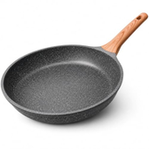 Imagem da oferta Frigideira Antiaderente Grande 24cm Cerâmica Fogao Indução Elétrico e Gás Não Gruda Menos Óleo Cozimento Rápido Fácil Limpeza Alta Durabilida