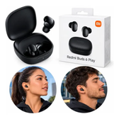 Imagem da oferta Fone De Ouvido Bluetooth Xiaomi Redmi Buds 6 Play Preto Preto