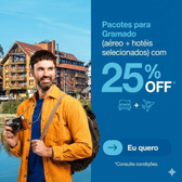 Imagem da oferta Pacotes para Gramado com 25% de Desconto! Aéreo + Hotel!