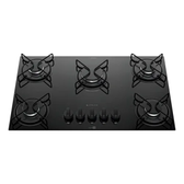 Imagem da oferta Cooktop 5 Bocas Atlas Agile Up com Mesa De Vidro A Gás Preto Bivolt
