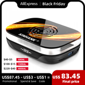 Imagem da oferta Console X3 Plus Kinhank Super Retro Consoles de Videogame Embutido 114000 X3 PLUS-64G-706-2 + retro jogos