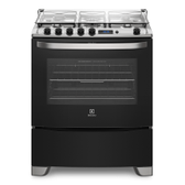 Imagem da oferta Fogão de Piso cor Prata com Timer e Queimador Tripla Chama Electrolux (76USR)