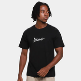 Imagem da oferta Camiseta Vans Classic Script Masculina - Preto
