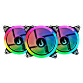 Imagem da oferta Kit 3x Cooler FAN Rise Mode Energy 120mm Led ARGB 5V - FN-02-RGB-5V