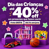 Imagem da oferta Brinquedos em alta: até 40% OFF em Dia das Crianças na Amazon