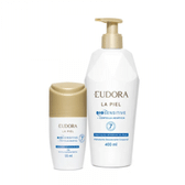 Imagem da oferta Combo La Piel Biosensitive : Hidratante Corporal 400ml + Antitranspirante 55ml