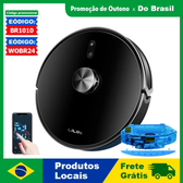 Imagem da oferta Robô Aspirador LILIN X6 LiDAR Limpeza SecoÚmido