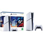Imagem da oferta Console PlayStation 5 Slim Edição Digital 1TB + Jogos Astro Bot e Gran Turismo 7
