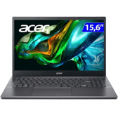 Imagem da oferta Notebook Acer Aspire 5 Intel Core i5 8GB RAM 256GB SSD 15.6" A515-57-55B8 - Cinza - Bivolt