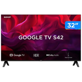 Imagem da oferta Smart TV 32" SEMP HD LED 32S42 Google TV 2 HDMI