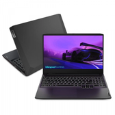 Imagem da oferta Notebook Lenovo ideapad Gaming 3 Ryzen 7-5800H 8GB SSD 256GB Geforce GTX 1650 4GB Tela 15.6'' FHD W11- 82MJ0001BR