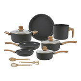 Imagem da oferta Jogo De Panelas 10 Peças Ceramico Indução Tuut Ecoglid Graphite