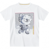 Imagem da oferta Camiseta Tigor T Tigre Branca Menino - Infantil