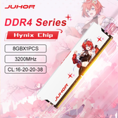 Imagem da oferta Memória Ram JUHOR DDR4 8GB 3200MHz CL16