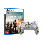 Imagem da oferta Kit Controle Dual Sense Ghost of Yotei + Battlefield 6 PS5