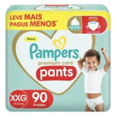 Imagem da oferta Fralda Pampers Premium Care Pants Tamanho XXG 60 Unidades