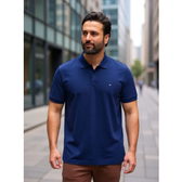 Imagem da oferta Camiseta Tommy Hilfiger Masculino Thmw0mw37309thdccg Carbon Navy Liso G