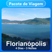 Imagem da oferta Pacote Florianópolis com Hotel + Aéreo: 4 Dias e 3 Noites