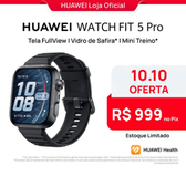 Imagem da oferta HUAWEI WATCH FIT 5 Pro Smartwatch Tela AMOLED