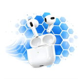 Imagem da oferta Fone Ouvido Bluetooth 5.4 Sem Fio Estojo De Carregamento Anti Ruido A Prova Dagua Compatível Com Ios Samsung Galaxy Android Tws Wireless Air Premium