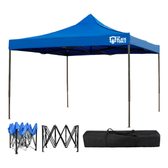 Imagem da oferta Tenda Sanfonada Proteção Uv 3x3m Gazebo Ajustável C Bolsa
