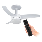 Imagem da oferta Ventilador Teto Arno Branco 3 Pás Contro. Remoto Vx13